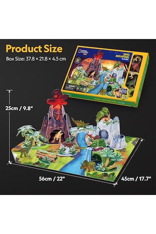 National Geographic Kids Dinozor Oyun Seti 3d Puzzle Ds1078h
