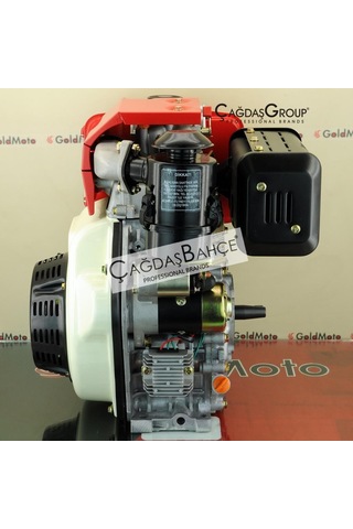 Goldmoto Gm186Faen-G7 Dizel Motor 10 Hp Marşlı Krank Mili Konik