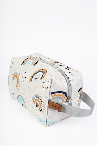 Kirli Temiz Islak Organizer Çantası Gök Mavi Bebek Çocuk Kıyafet Çamaşır Anne Makyaj Alezli Çanta