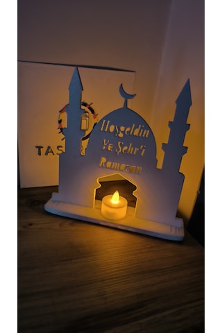 Ya Şehri Ramazan Cami Modeli Işıklı