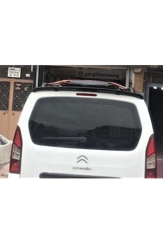 Citroen Berlingo Siyah Spoiler