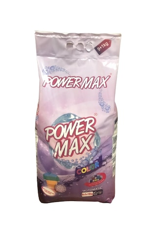 Powermax Color Matik Toz Çamaşır Deterjanı Renkliler İçin 10 KG