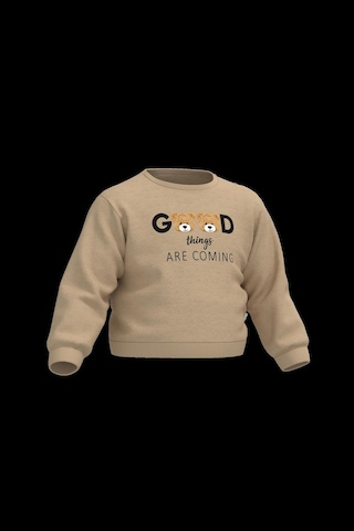 BabyCosy Organik Pamuk Sweatshirt,%100 Organik Pamuk,bebek Ve Yenidoğan Serisi,kışlık Koleksiyon Gri