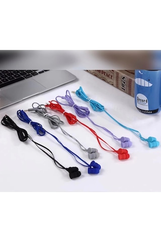 Karler Bass Kr-207 Mıknatıslı Kablolu Kulaklık Gldısptm - 40 - Kırmızı