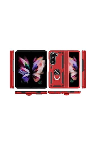 Galaxy Uyumlu  Z Fold 5 Kılıf Zore Vega Kapak