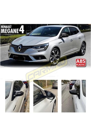 Renault Megane 4 Batman Yarasa Ayna Kapağı Piano Black 2016-2019