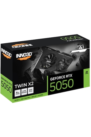 Inno3d Rtx5050 8gb Twin X2 128bit Gddr6 Ekran Kartı N50502-08d6-1