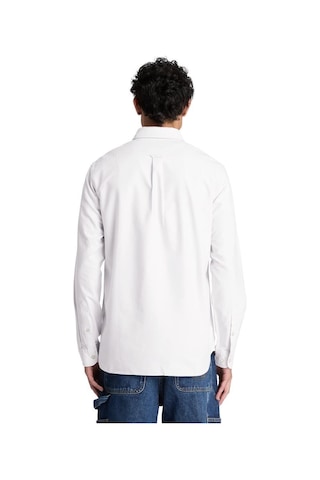 Timberland Lake Warner Solid Oxford Shirt Erkek Gömlek-33999 Beyaz