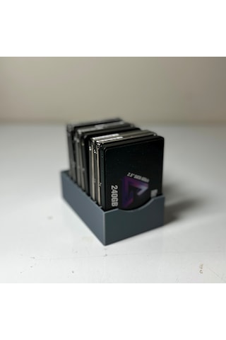 10'lu Harddisk, Ssd, Hdd 2,5 İnç Saklama Kutusu