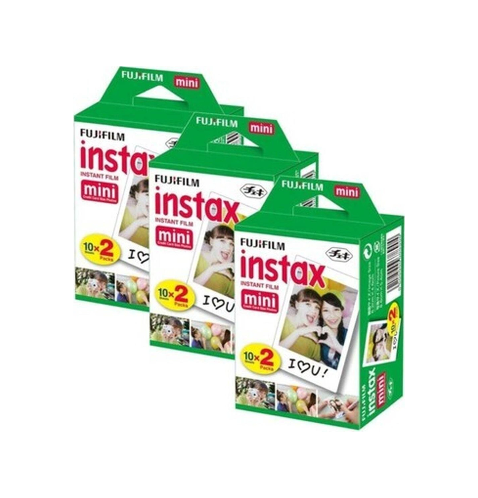 Fujifilm Instax Mini 20'li Film 3'lü Set 60 Poz-84794 Fujifilm Instax Mini 20'li Film 3'lü Set 60 Poz-84794