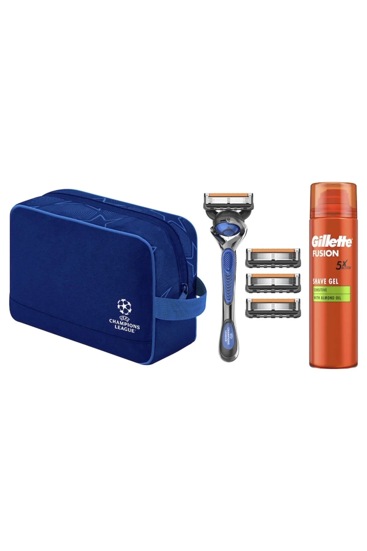 Uefa Champions League Special Edition Proglide Erkek Tıraş Makinesi+ 4 Yedek Bıçak+ Tıraş Jeli 200ml