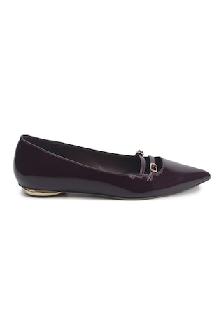 Nine West Leanna 5pr Bordo Kadın Babet 000000000102012353 Bordo