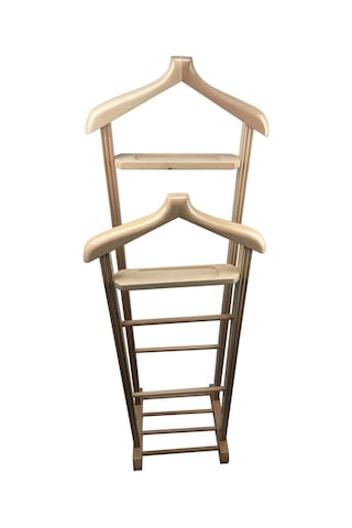 Melada Mobilya Gürgen 145 Cm Çift Tepeli Dilsiz Uşak Ham Cilalı Ceviz