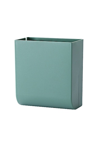 Mufunye Duvar Montajlı Telefon Depolama Kutusu - Tutkal İle Kurulum, Dayanıklı, Pratik, Boşluk Tasarrufu, Yeşil Yeşil