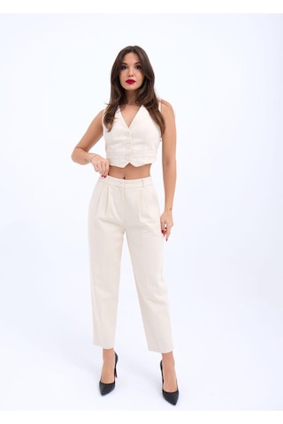 Tanla Butik 6917 Pantolon-bej Bej