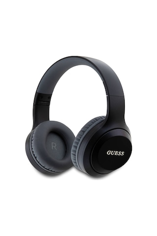 Guess Klasik Logo Lisanslı Katlanabilir Ayarlanabilir Metal Klasik Logolu Kulak Üstü Bluetooth Kulaklık
