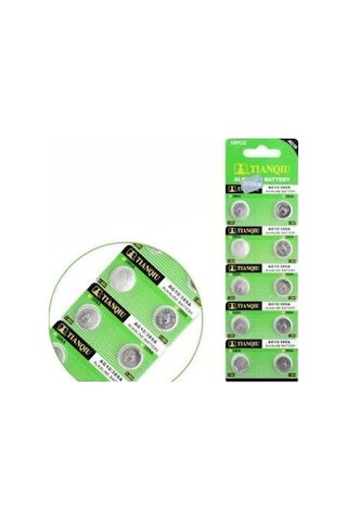 Gma Keys Tıanqıu Ag10 Oyuncak Hesap Makinası Işıklı Mum Pili Lr1130/lr54 /ag10 1.5 V 10 Adet Alkalin Pil