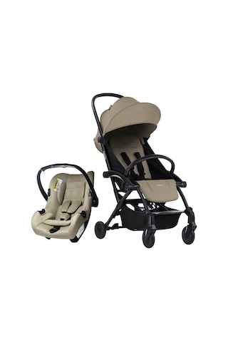 Bumprider Connect 3 Black-sand Bebek Arabası / Connect Trn Grup 0+ Oto Koltuğu / Sand