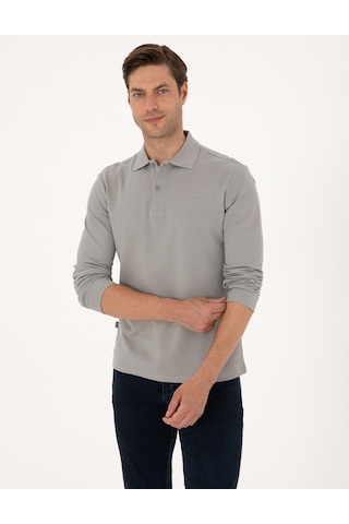 Pierre Cardin Erkek Gri Sweatshirt 50314048-vr024 Gri