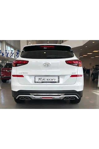 Hyundai Tucson Arka Tampon Koruması 2018-2021 Arası Uyumlu