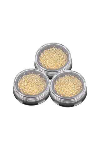 3 Kutulu Tırnak Sanatı Trend Çelik Toplar Dıy Metal Mikro Boncuk Manikür Aletleri Gz10