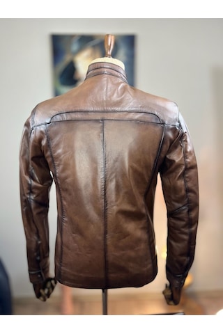 Always Leather Usta İşi Özel Dikim %100 Hakiki Deri 1803340027 Kahverengi