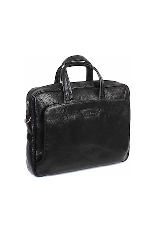Deri Siyah Laptop Evrak Çantası 246 60-132786 Siyah