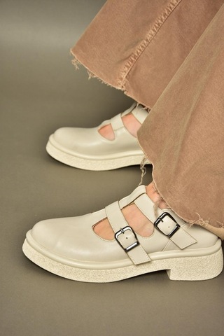 Fox Shoess996019109 Bej Kadın Ayakkabı Bej