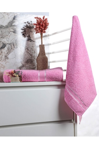 %100 Pamuk 2 Parça Kadın/erkek Banyo Duş Hamam Havlu Seti 90x150 Cm 001