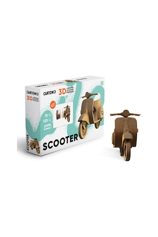 Cartonic 3d Puzzle - Scooter