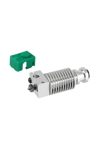 Shineyee Mk3 Hotend İçin 1.75mm Filament Uyumlu V6 Nozzle Ve Metal Radyatörlü Güncellenmiş Ekstruder Radyatör Seti