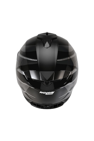 Nolan N80.8 Fervo 356 Kapalı Kask Siyah Gri