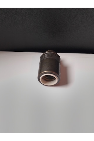 Orgun Dekoratif E14 Düz Eskitme Metal Duy 10'lu