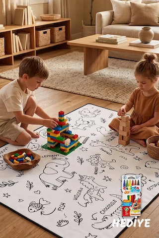Emila Kids Oyun Halısı 100x150 CM