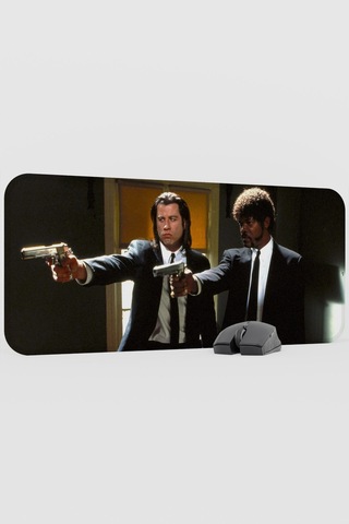 Pulp Fiction Ucuz Roman Tarantino V2 70x30 Xl Gaming Kauçuk Kaymaz Taban Mouse Pad Fare Altlığı