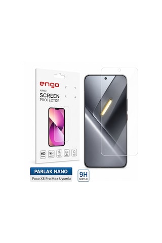 Poco X8 Pro Max Ekran Koruyucu 9h Sertlik Nano Parlak