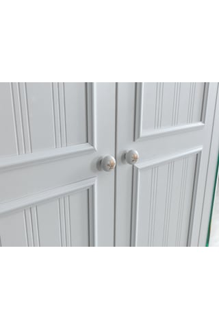 Yalı 6 Kapaklı Aynalı Elbise Dolabı Gardırop