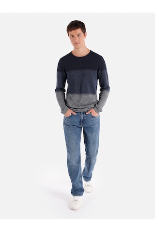 Colin's Colins Regular Fit Bisiklet Yaka Triko Lacivert Erkek Kazak Cl1064867 Lacivert