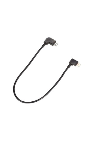 Flybuy Djı Mavic Pro Spark İçin Micro Usb'dan Lightning Dönüştürücü Esnek Kablo 27cm Dayanıklı