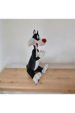 Sylvester Kedi Figürü