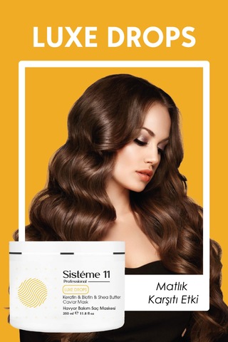 Sisteme 11 Havyar Saç Bakım Maskesi 350 Ml