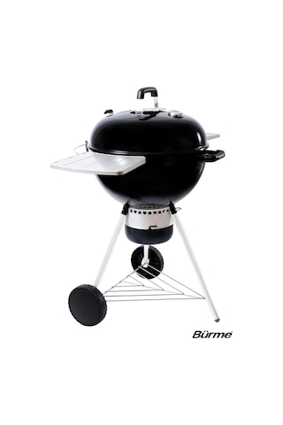 Partner 55.05 Black Masalı Profesyonel Kömürlü Barbekü - Mangal - Bbq Diğer