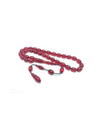 İskeçe Tesbih Exclusive Darabacı Abdullah Usta Eseri El Boy Ateş-i Kehribar Tesbih 6243