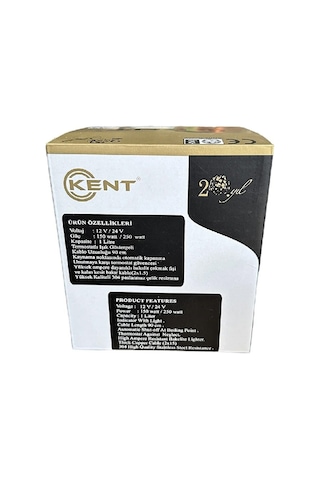 Kent 24 Volt Araç İçi Oto Su Isıtıcı Kettle Çaydanlık 1 Litre