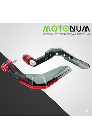 Arora Mojito 125 Manet Koruma Rüzgar Önleyici-kırmızı Detaylı-mkm01091