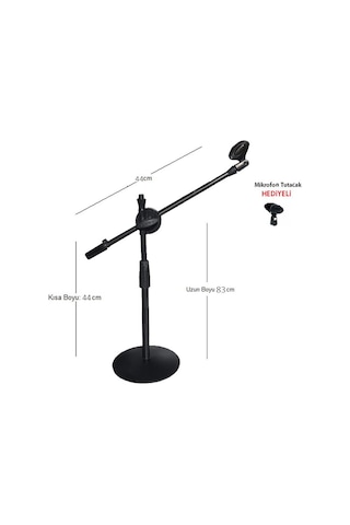 Best Akrobat Kürsü Mikrofon Sehpası - Mikrofon Standı