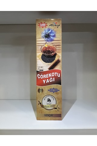 Gençay Soğuk Sıkım Çörek Otu Yağı 250 ML