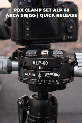 Pdx Clamp Set Alp 60 Arca Swiss Quick Release