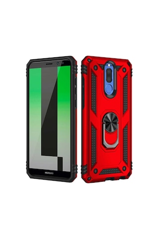 Zore Huawei Mate 10 Lite Kılıf Omsy Vega Kapak - Mavi