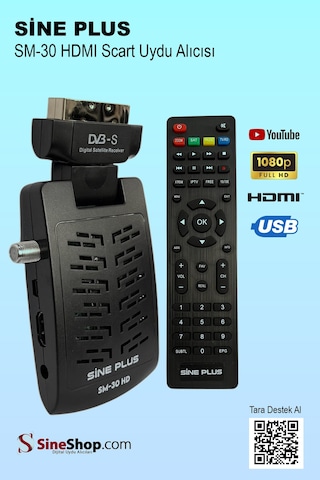 Sine Plus SM30 HD Uydu Alıcısı